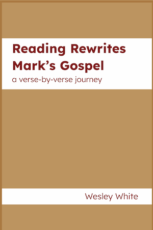 Cover for Reading Rewrites Mark's Gospel
